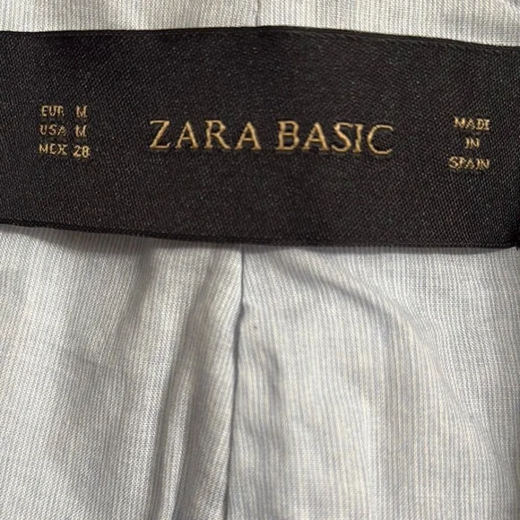 Zara Navy Blue Women’s Blazer (M) - Picture 2 of 6